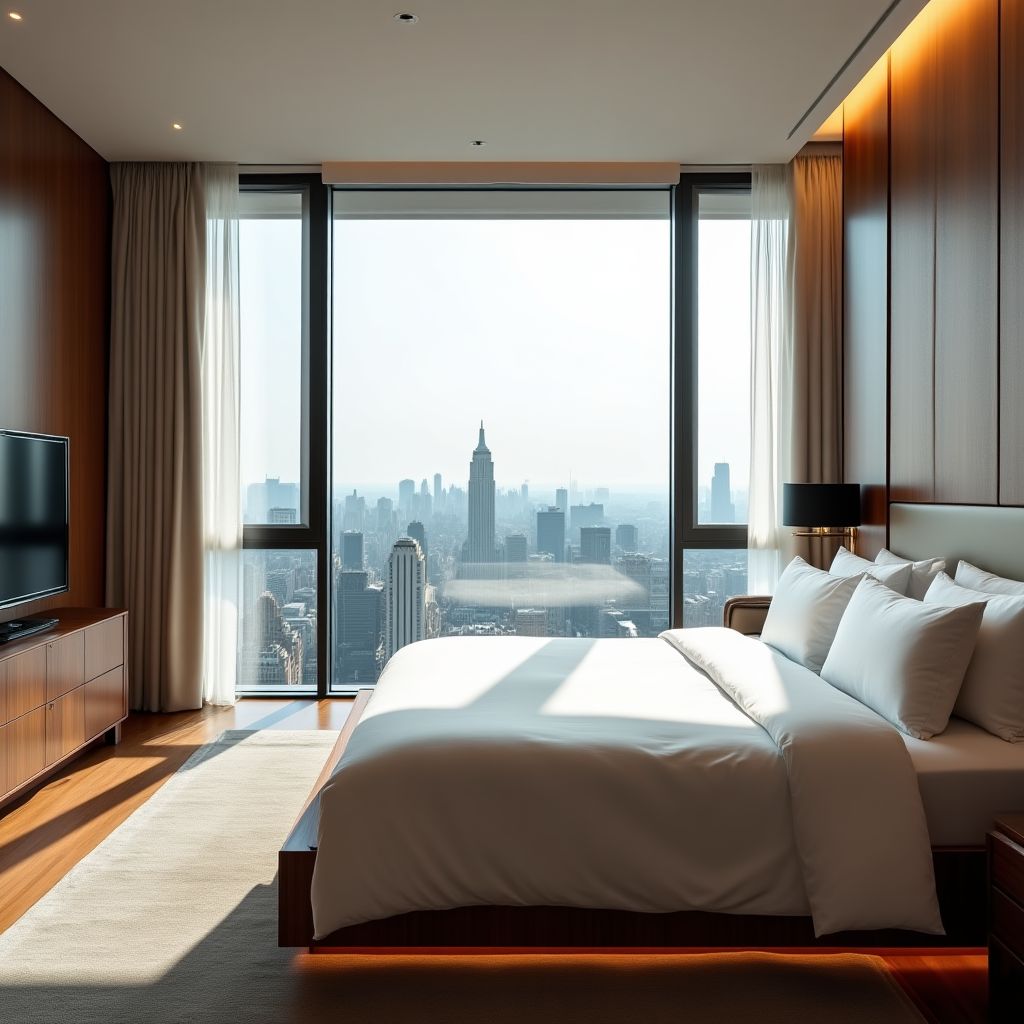 Suite Deluxe avec vue sur la ville